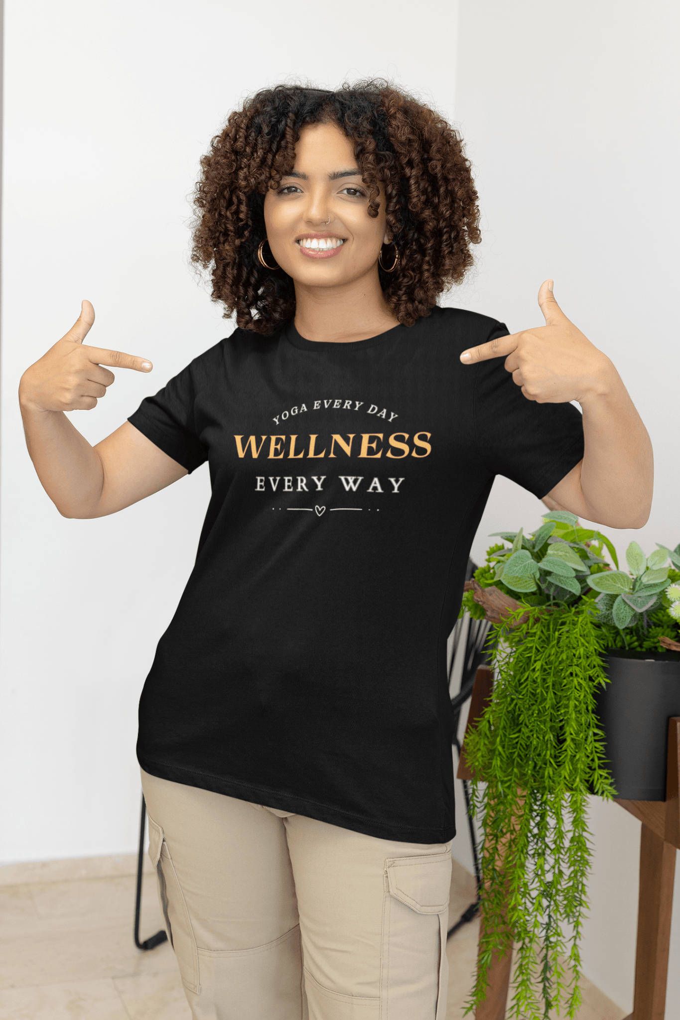 Yoga T-shirt - FitLife - WellnessOasis