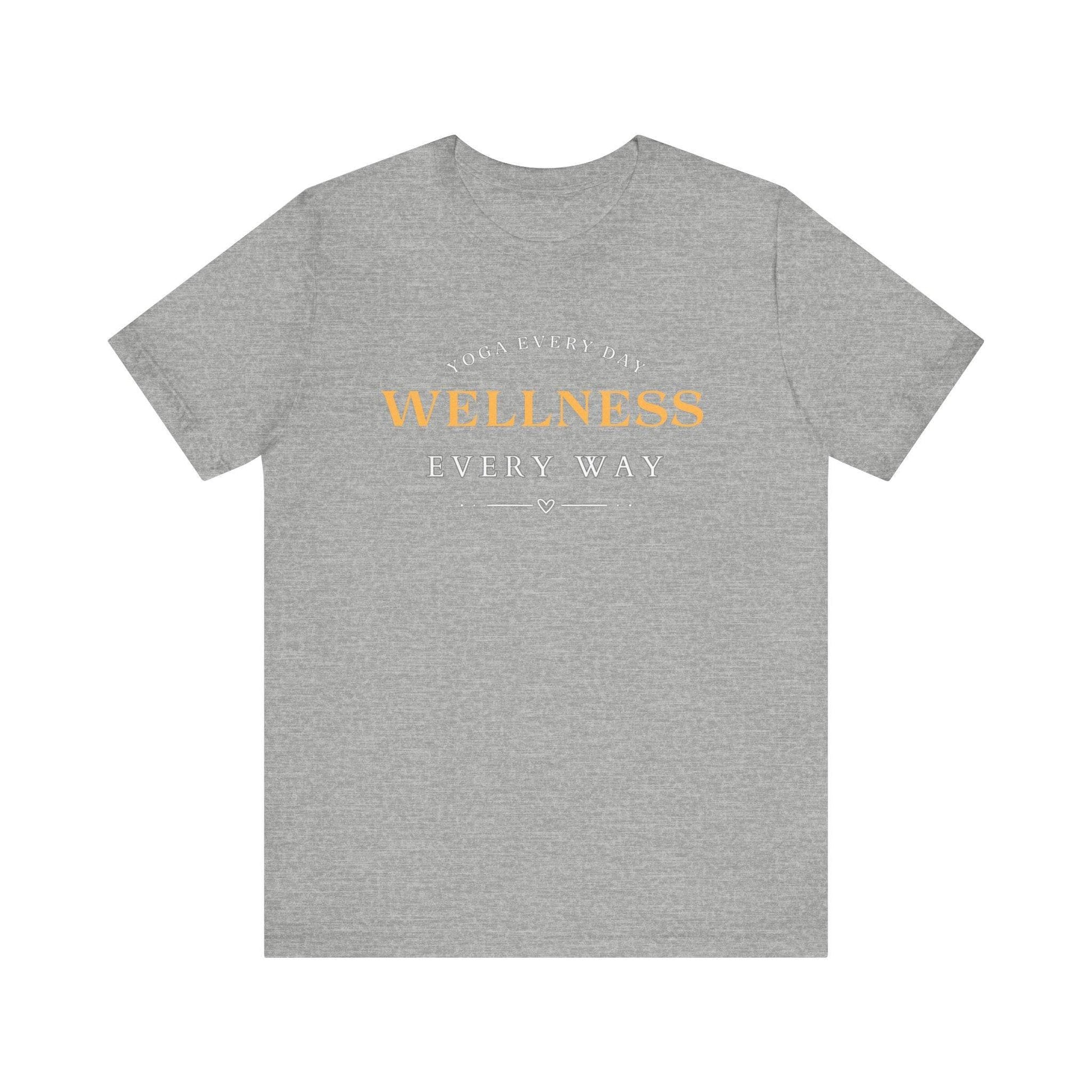 Yoga T-shirt - FitLife - WellnessOasis