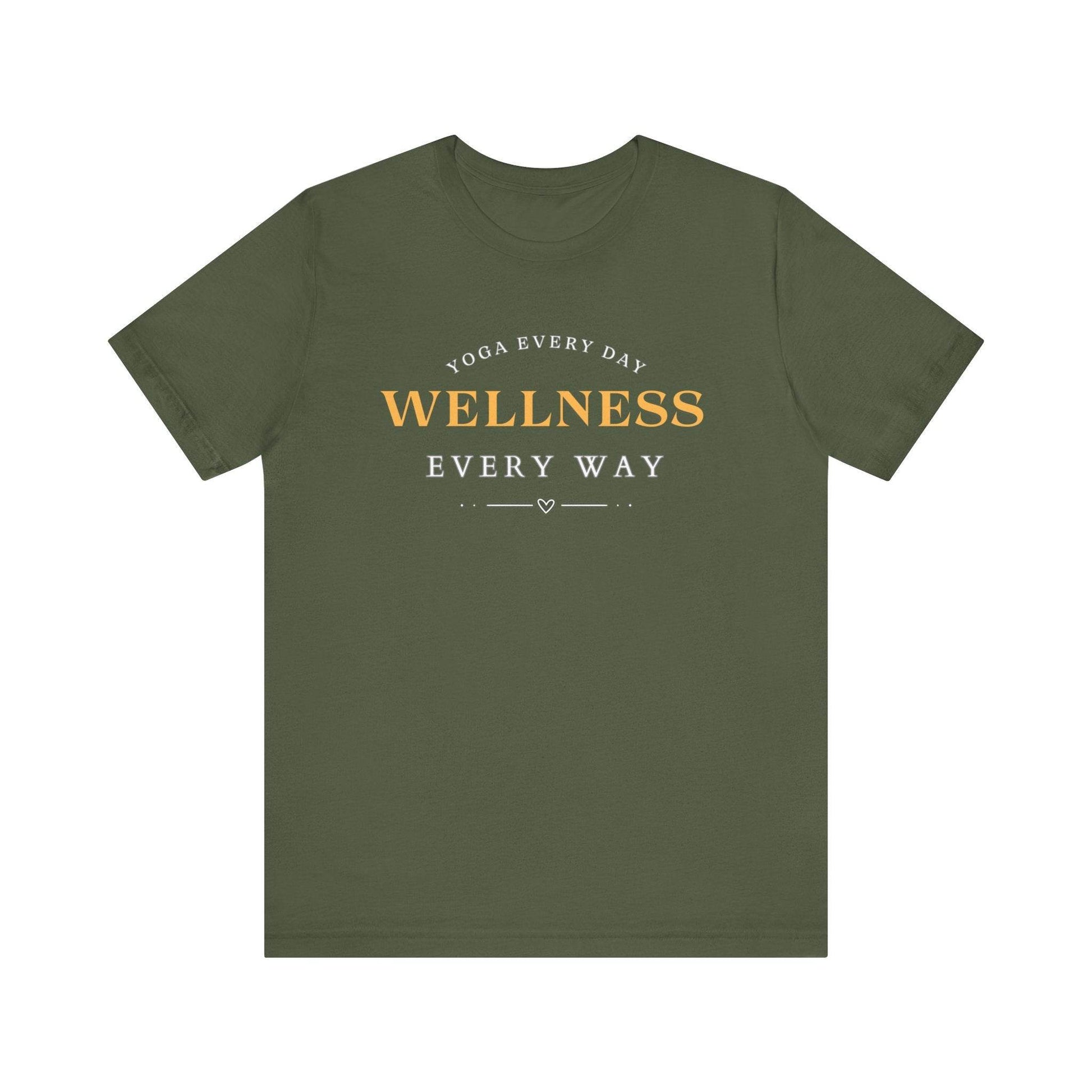 Yoga T-shirt - FitLife - WellnessOasis