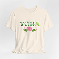 Yoga Tee for Mindfulness and Wellness - FitLife - WellnessOasis
