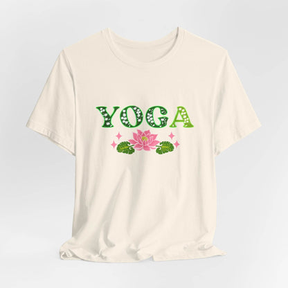 Yoga Tee for Mindfulness and Wellness - FitLife - WellnessOasis