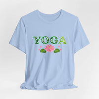 Yoga Tee for Mindfulness and Wellness - FitLife - WellnessOasis