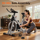 YOSUDA Exercise Bike – Brake Pad Stationary Bike for Home & App - FitLife - WellnessOasis
