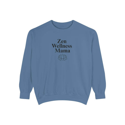 Zen Wellness Mama Sweatshirt – Mindful Mom Self - Care Pullover - FitLife - WellnessOasis