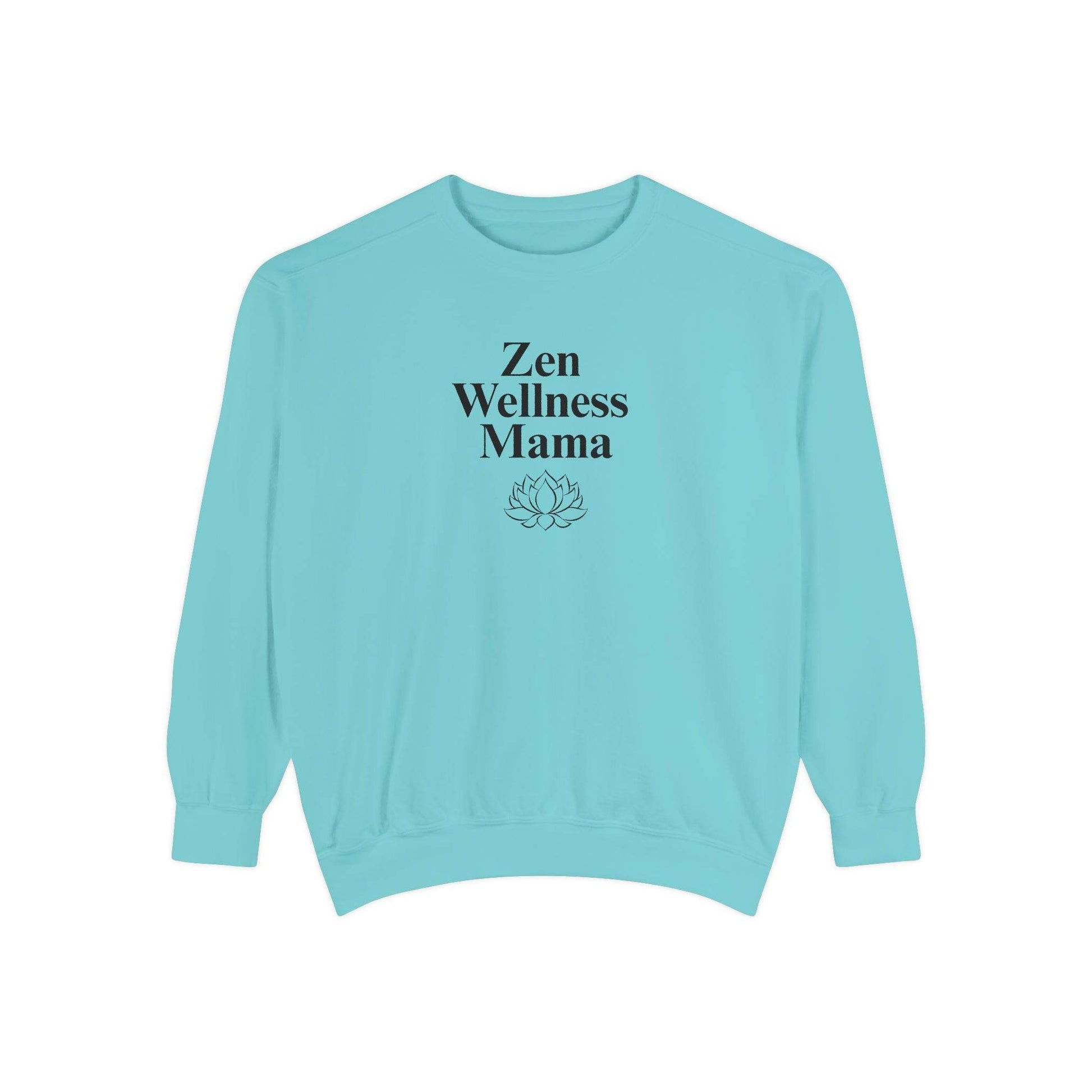 Zen Wellness Mama Sweatshirt – Mindful Mom Self - Care Pullover - FitLife - WellnessOasis