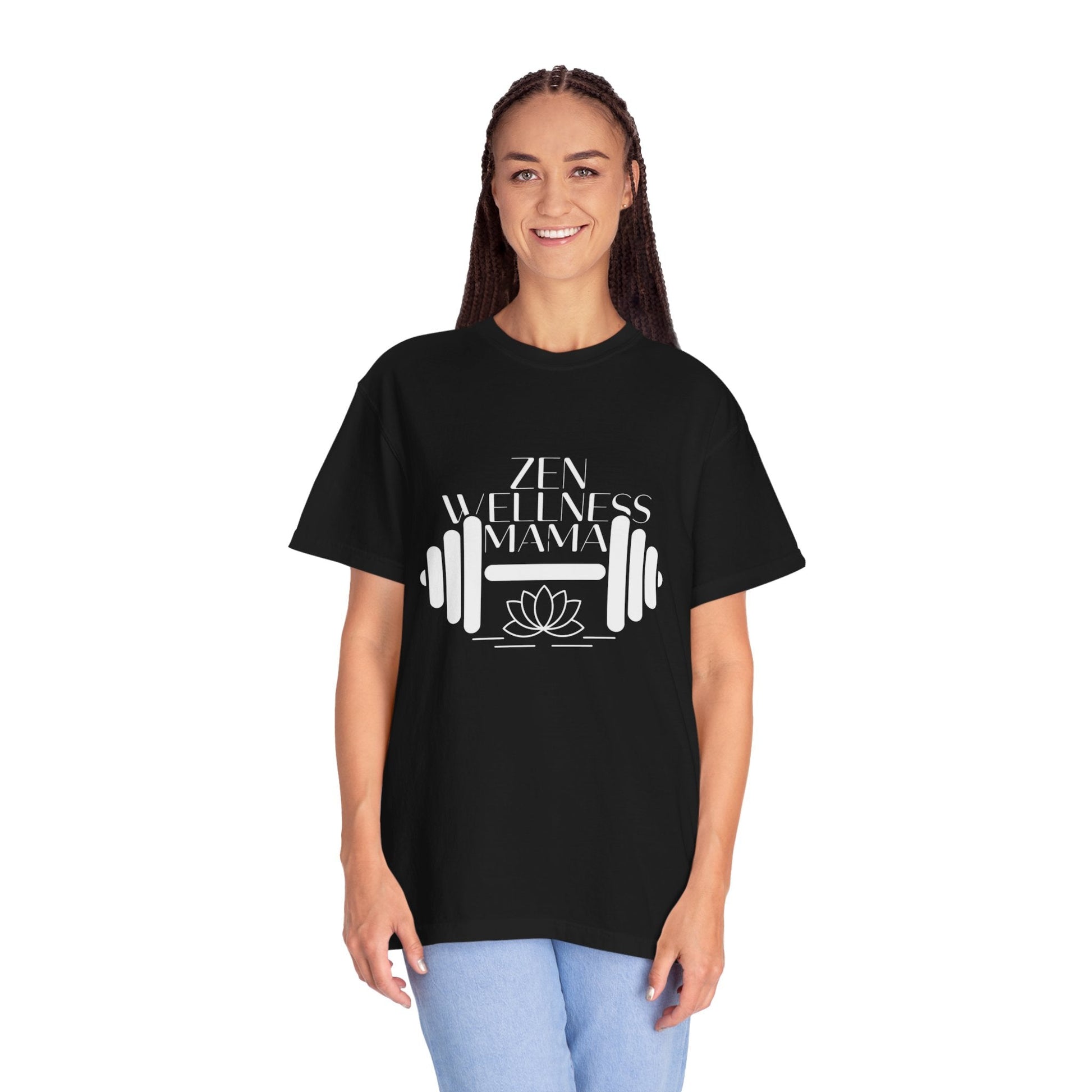 Zen Wellness Mama T-Shirt – Calm, Stylish Tee for Mindful Moms - FitLife - WellnessOasis