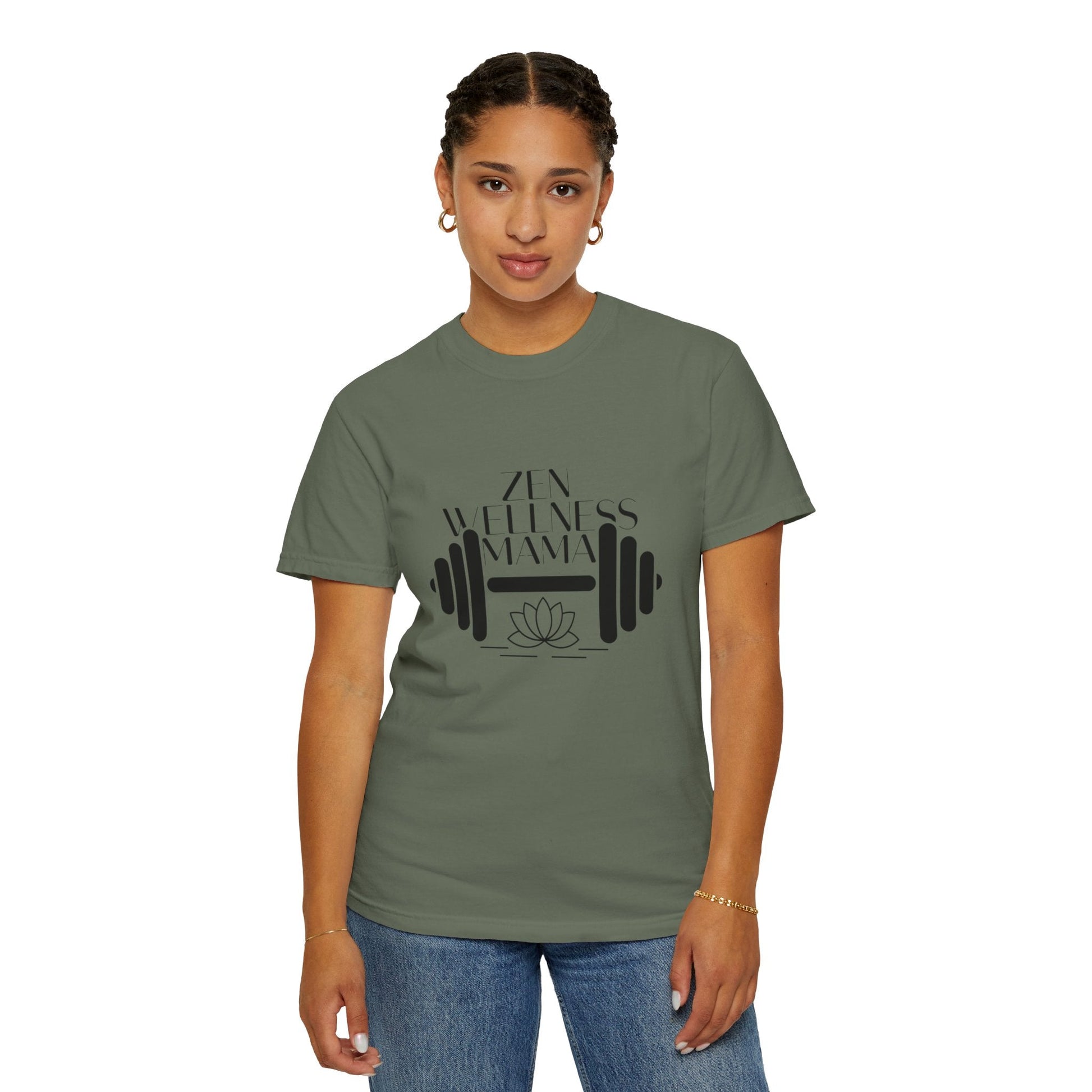 Zen Wellness Mama T-Shirt – Calm, Stylish Tee for Mindful Moms - FitLife - WellnessOasis