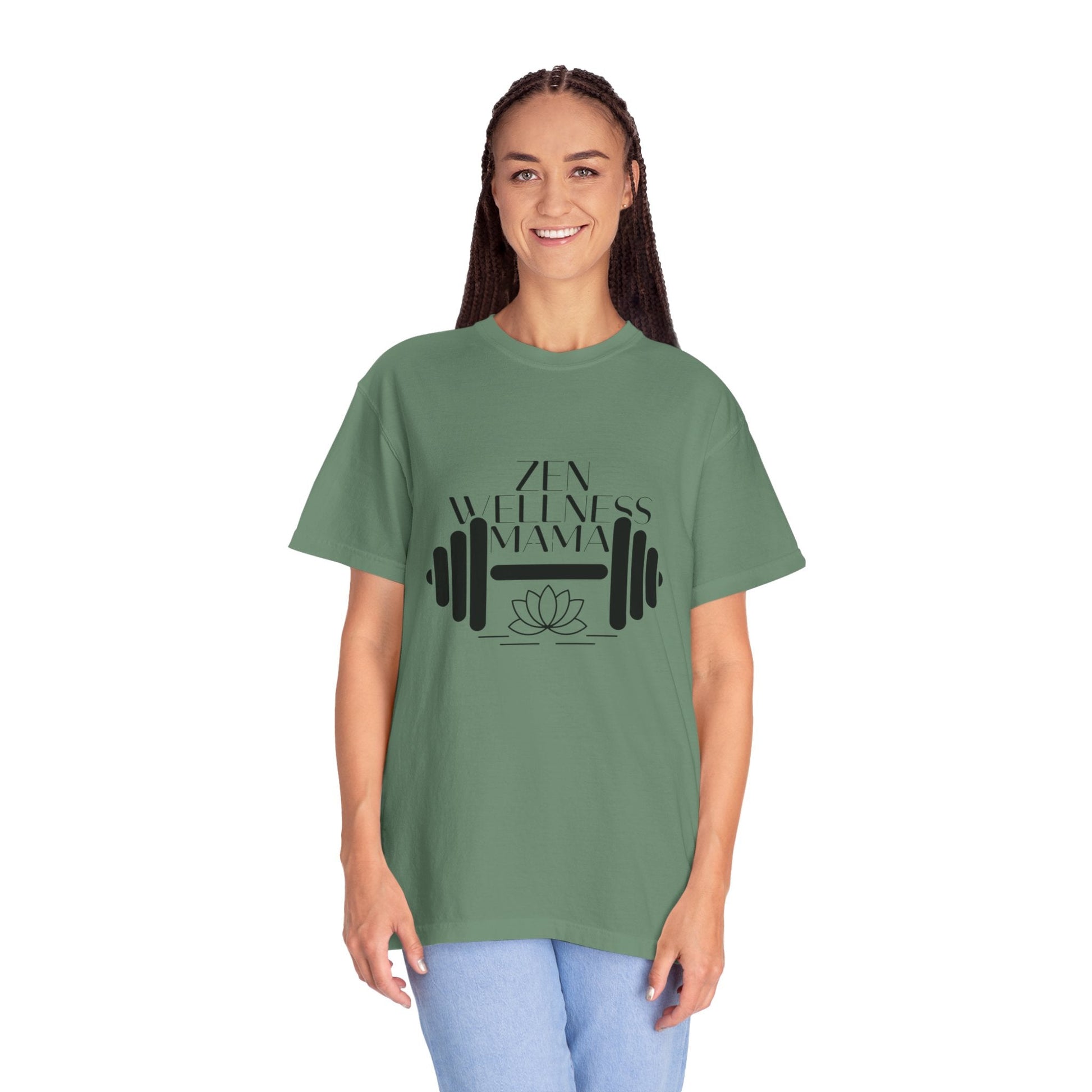 Zen Wellness Mama T-Shirt – Calm, Stylish Tee for Mindful Moms - FitLife - WellnessOasis