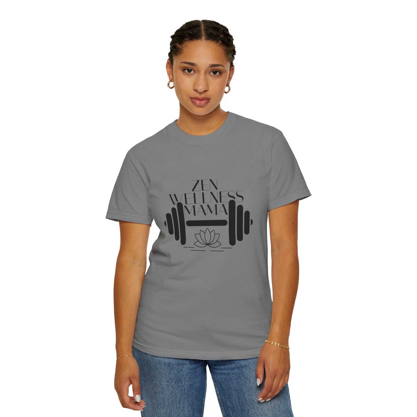 Zen Wellness Mama T-Shirt – Calm, Stylish Tee for Mindful Moms - FitLife - WellnessOasis