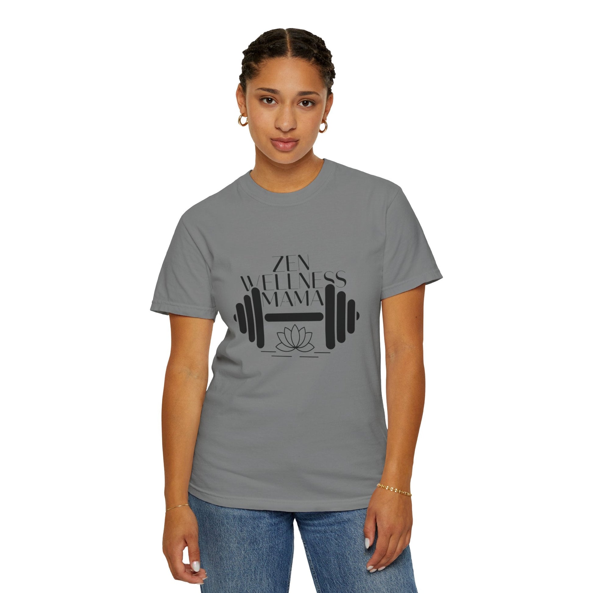 Zen Wellness Mama T-Shirt – Calm, Stylish Tee for Mindful Moms - FitLife - WellnessOasis